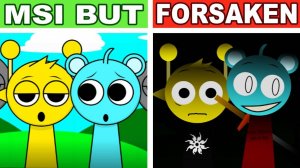 INCREDIBOX SPRUNKI: MSI - ROBLOX FORSAKEN! 🎮😈 НОВЫЙ МОД!