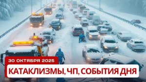 Новости Сегодня 30.10.2025 -  Катаклизмы, ЧП, События Дня |  Россия Китай Индия США Европа
