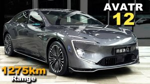 Обновление Avatr 12 2026 года — запас хода 1275 км. Роскошный электромобиль. Полный обзор.