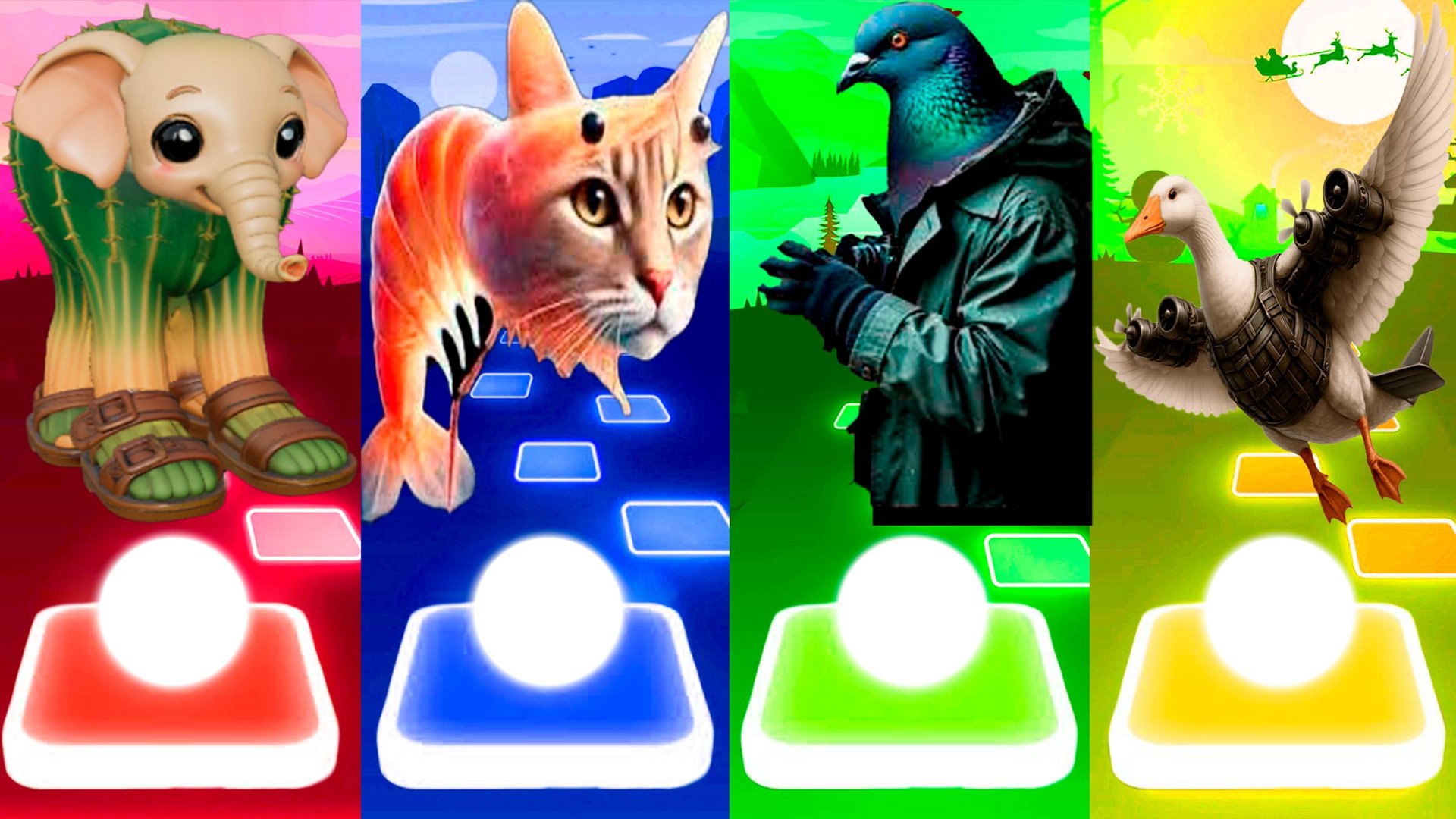 ЛИРИЛИ ЛАРИЛА 🆚 ТРИПИ ТРОПИ 🆚 ШПИОНИРО ГОЛУБИРО 🆚 БОМБОМБИНИ ГУСИНИ | Tiles Hop №264 смотреть онлайн