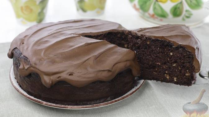 Неожиданно вкусно. ШОКОЛАДНЫЙ ПИРОГ СО СВЁКЛОЙ И МИНДАЛЁМ смотреть онлайн