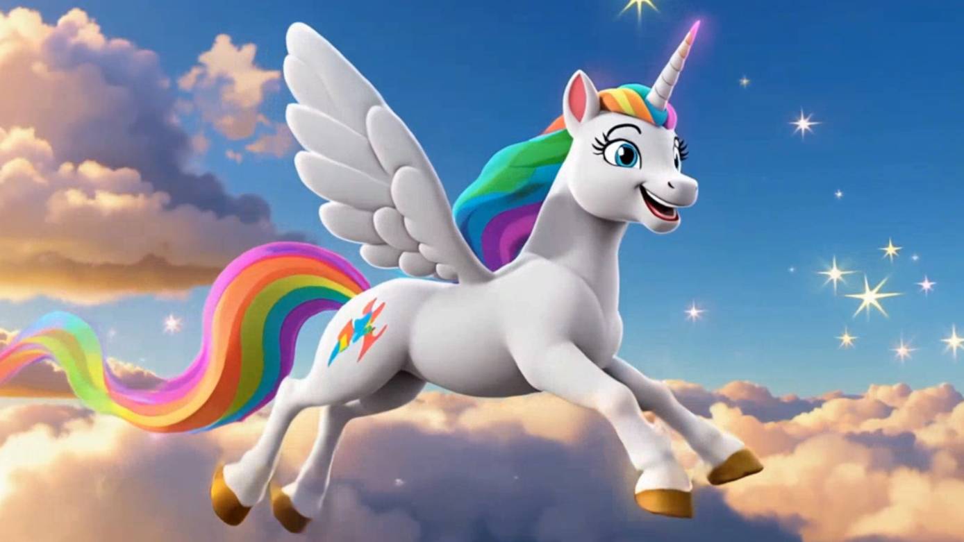 Детские песенки. Песенка про единорожку смотреть онлайн