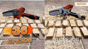 Аккумуляторная пила DAEWOO DACS 416Li