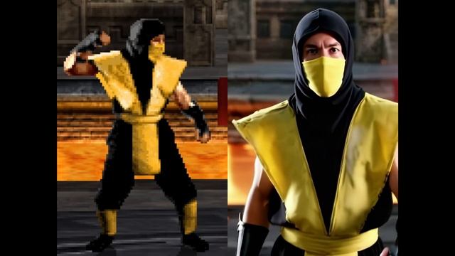 Mortal Kombat (Ремейк): Варианты Скорпиона смотреть онлайн