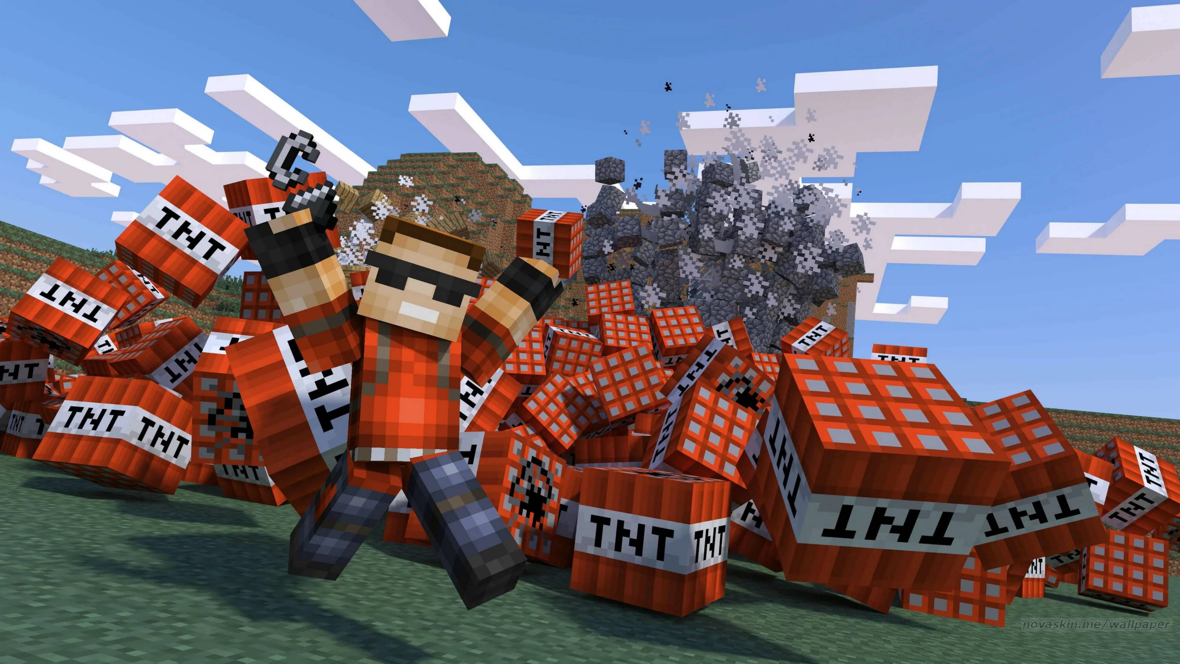 Я ПОПАЛ В ДЕРЕВНЮ ГРИФЕРОВ В МАЙНКРАФТ! minecraft деревня и троллинг ловушка криперы смотреть онлайн