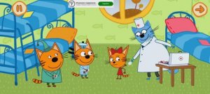 Три Кота Мультфильм Прививка для котика