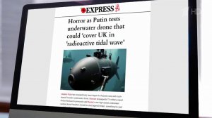 Мировая пресса продолжает писать об испытаниях ядерного подводного аппарата "Посейдон"