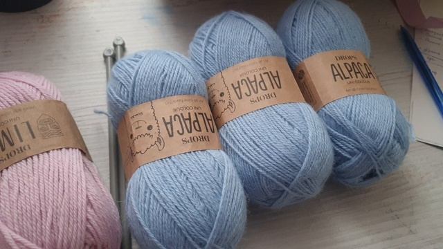 Пряжа для триостартов ноября // шерсть и набор для вязания шарфа смотреть онлайн