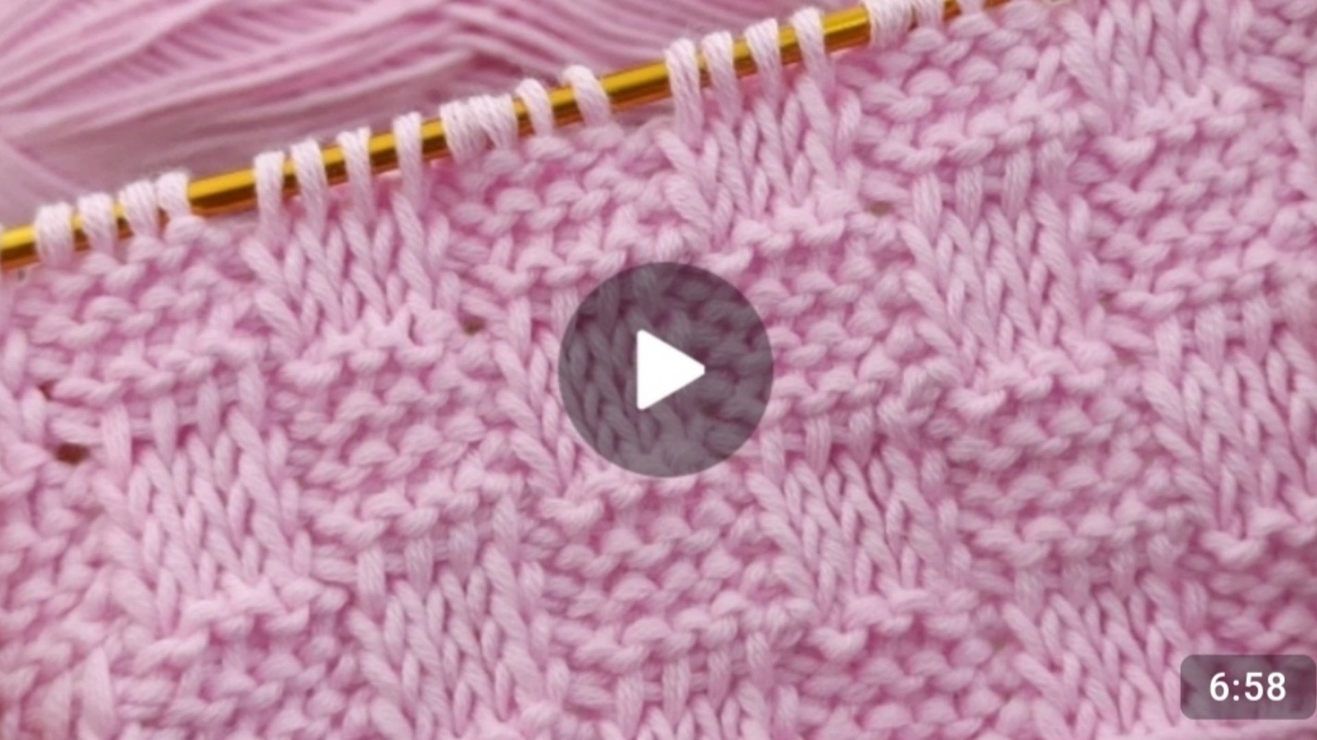 Узор крючком в тунисской технике вязания 🙂 #тунисскоевязание #всевжизнисвязано #вязаниекрючком смотреть онлайн