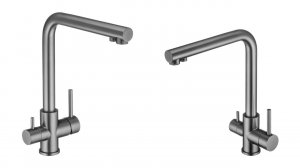 Распаковка кухонного смесителя с каналом для фильтрованной воды цвет графит Swedbe SelenePlus 8151GT