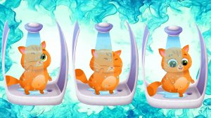 Суровый КОТИК БУБУ 2 №23. Робот-помойщик Васян. Мультик ИГРА про котят на Хвостик ТВ