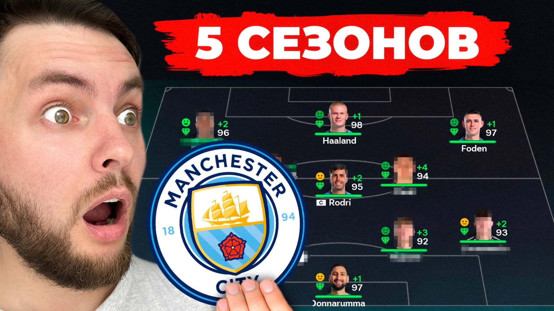 я сыграл 5 СЕЗОНОВ за МАНЧЕСТЕР СИТИ в КАРЬЕРЕ ТРЕНЕРА в ФК 26 смотреть онлайн