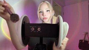 ASMR Brushing your ears 🙊