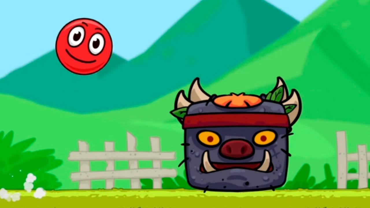 Новый РЕД БАЛЛ БОСС Красный шарик ред бол 5 прохождение мульт игры на андроид #4 смотреть онлайн