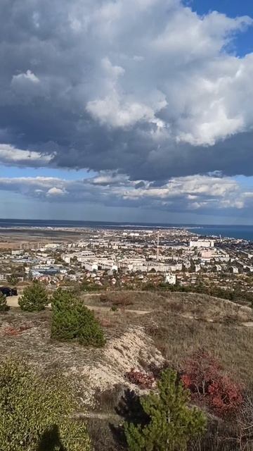 Феодосия как на ладони! Вид с Лысой горы смотреть онлайн