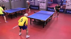 настольный теннис Филиппов А. (705) - Меркурьев Д. (535) Малиновый 400+ турнир на Левашовском 28.10