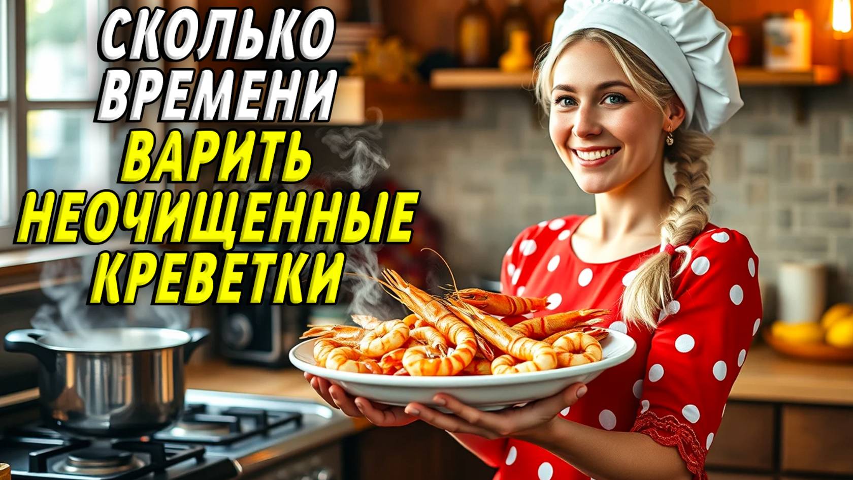 Сколько времени варить неочищенные креветки смотреть онлайн