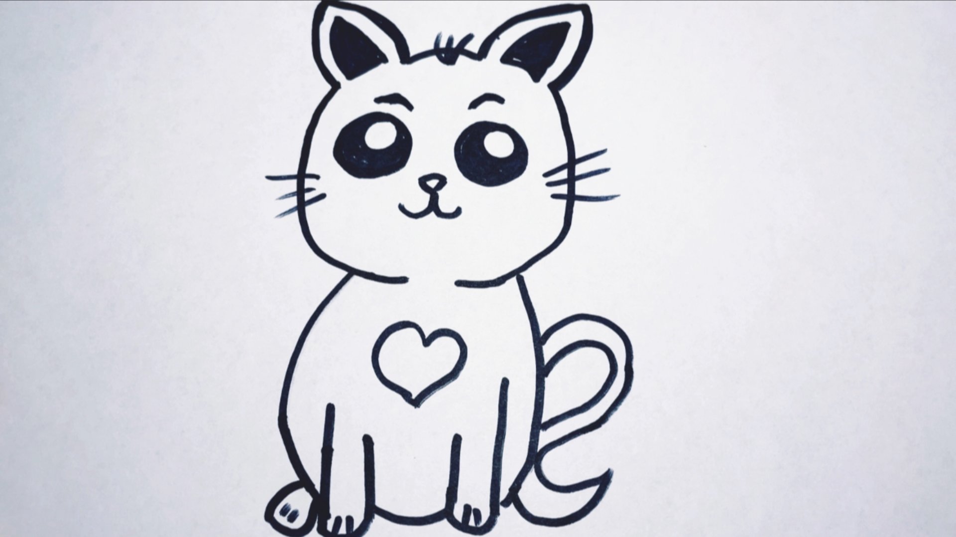 Котёнок. Рисуем Вместе. смотреть онлайн