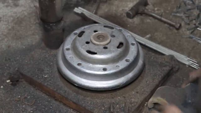 Изготовление железного обода колеса смотреть онлайн