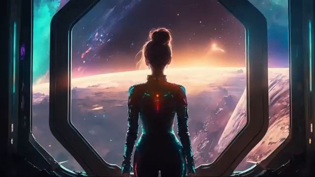 Z-.Worlds Beyond.Relaxing Space Ambient Music.Calming Space Meditation.7 смотреть онлайн