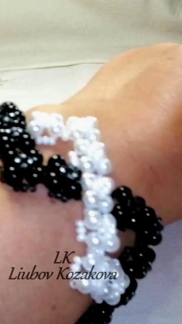 Браслет Инь-Янь из бисера (52)/ОБзор смотреть онлайн