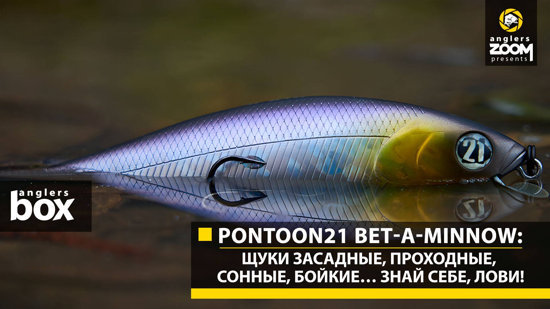 Pontoon21 Bet-A-Minnow: щуки засадные, проходные, сонные, бойкие… знай себе, лови! Anglers Box смотреть онлайн
