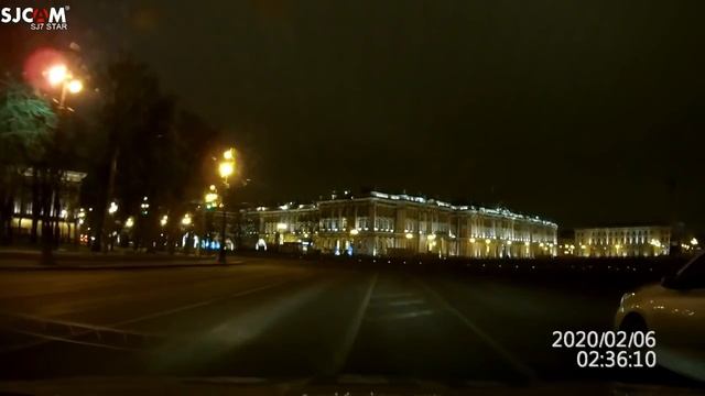 В Санкт-Петербурге даже погоня ДПС за нарушителем выглядит обалденно красиво! смотреть онлайн