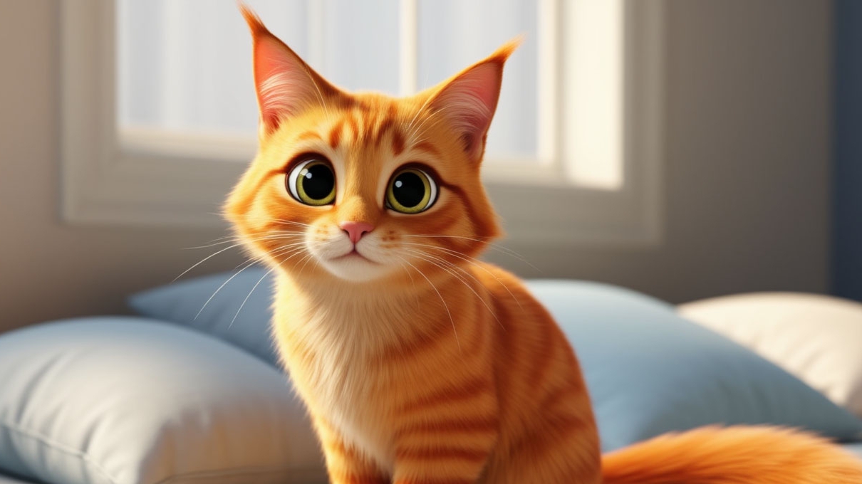 Песенка про рыжего кота 🐱🐱🐱