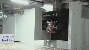 HISION (Haitian Precision) 
Автоматическая смена голов на портальном обрабатывающем центра с ЧПУ