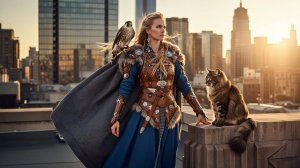 Богиня Фрейя в Питере. Стихи, музыка, видеомонтаж Ланы Артуа