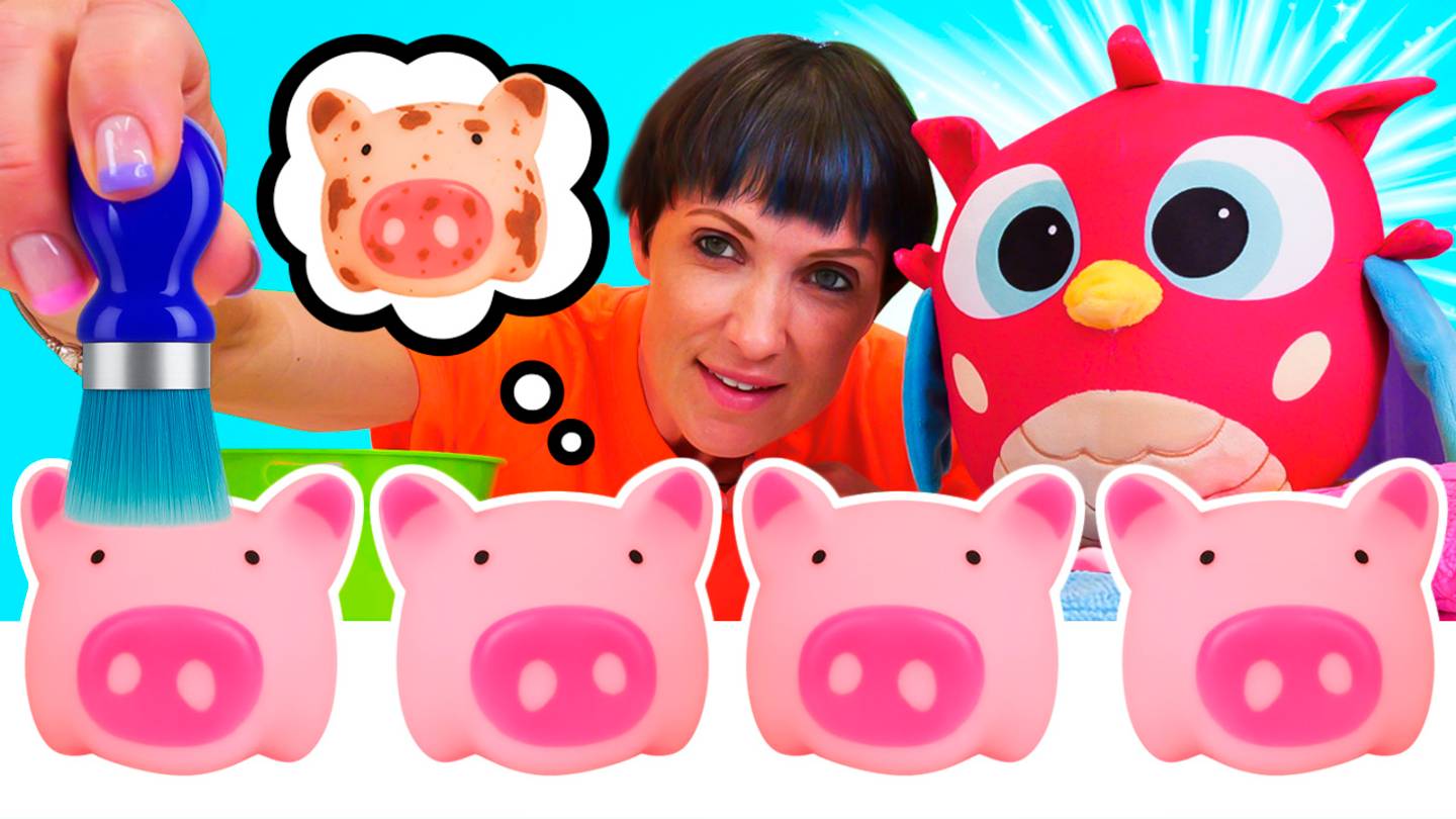 Приключения в саду для малышей! Маша Капуки и совенок собирают урожай и играют с маленькими хрюшками смотреть онлайн