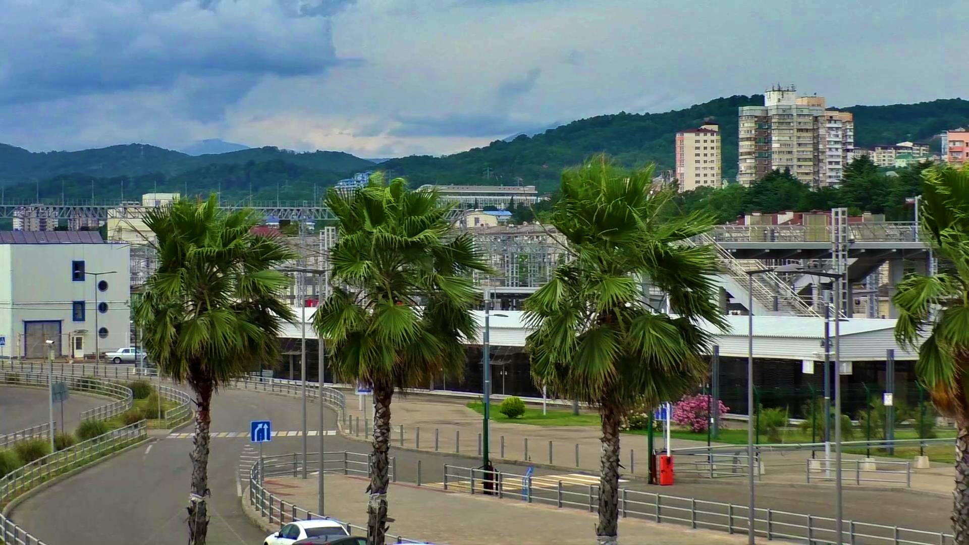 Штормовой ветер в Адлере. смотреть онлайн