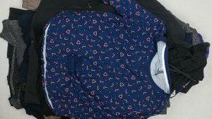 39763 Микс крем осень, зима США, 11пак, Cream USA Depart 1/2, секонд (cream) оптом