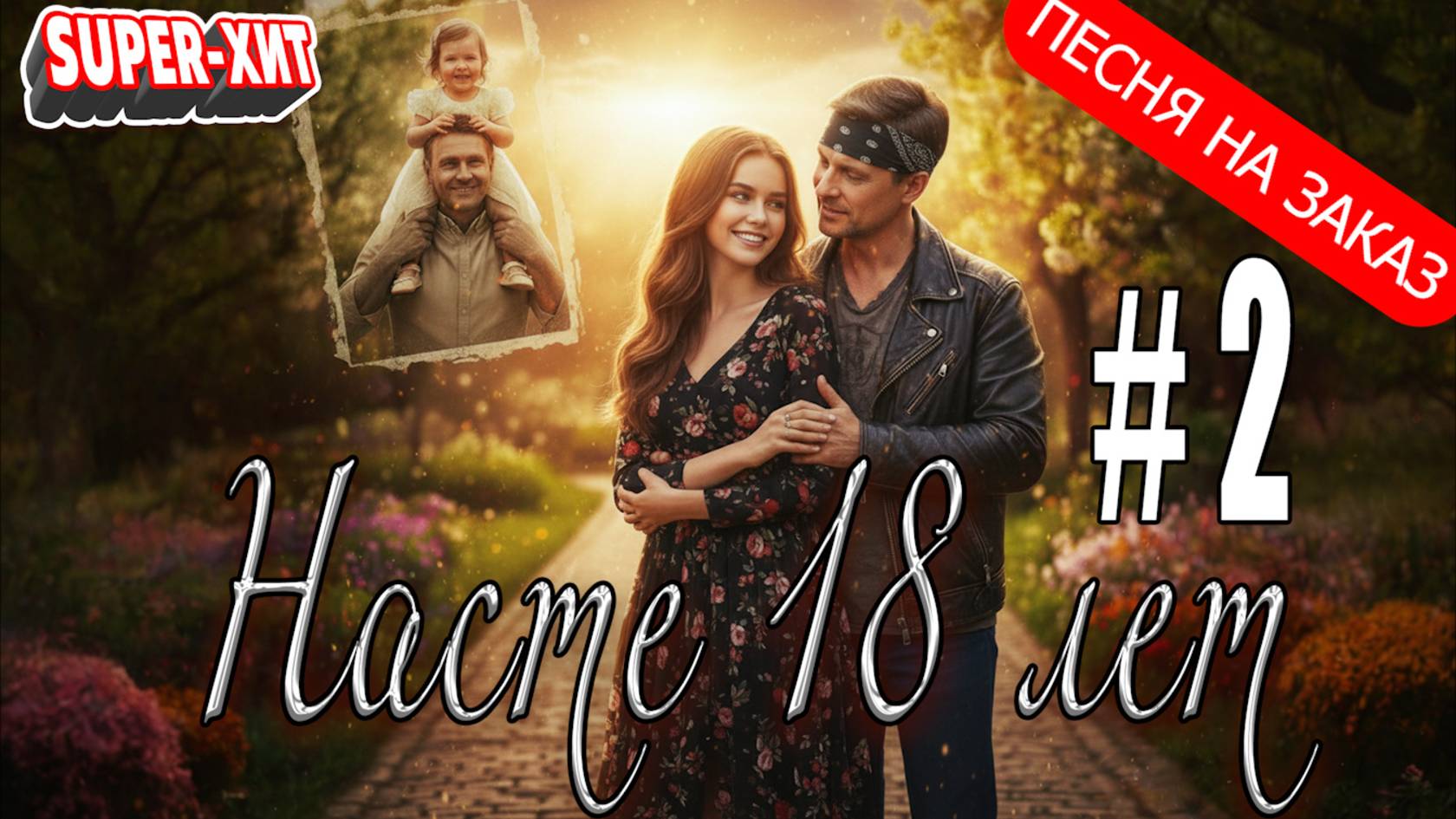 Насте 18 лет! Версия 2 (песня на заказ - Музыкальный апельсин) смотреть онлайн