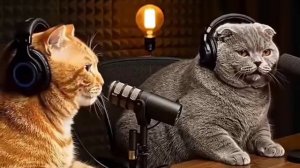 Подкаст с котами