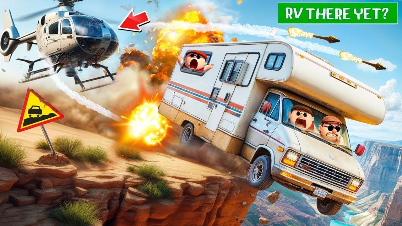 МЫ ДОЕХАЛИ ДО КОНЦА но ФИНАЛ ЭТО ЖЕСТЬ! КОНЕЦ ВЫЖИВАНИЯ на ДОМЕ НА КОЛЕСАХ! (RV THERE YET) смотреть онлайн