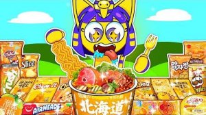 Incredibox Sprunki - Круглосуточный магазин Анкха Еда _ Mukbang Animation