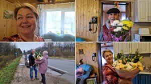 МОРЕ ПОЗДРАВЛЕНИЙ И ЦВЕТОВ. С ДНЁМ РОЖДЕНИЯ МЕНЯ.ЕДЕМ НА РЫНОК.