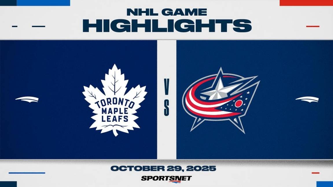 NHL Highlights ｜ Maple Leafs vs. Blue Jackets - October 29, 2025 смотреть онлайн