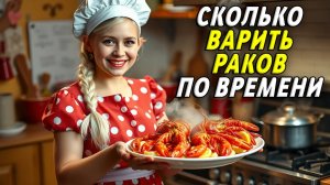 Сколько варить раков по времени