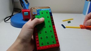 Как сделать из лего чехол для телефона !!!