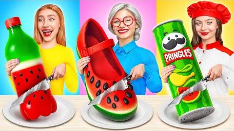 Кулинарный Челлендж | Я против Бабушки | Смешные Cитуации от Candy DO