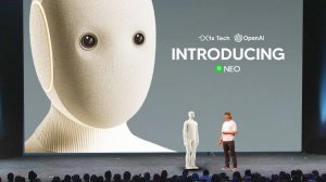 Робот-неогуманоид просто ошеломил индустрию искусственного интеллекта (1x Tech NEO Humanoid Robot)