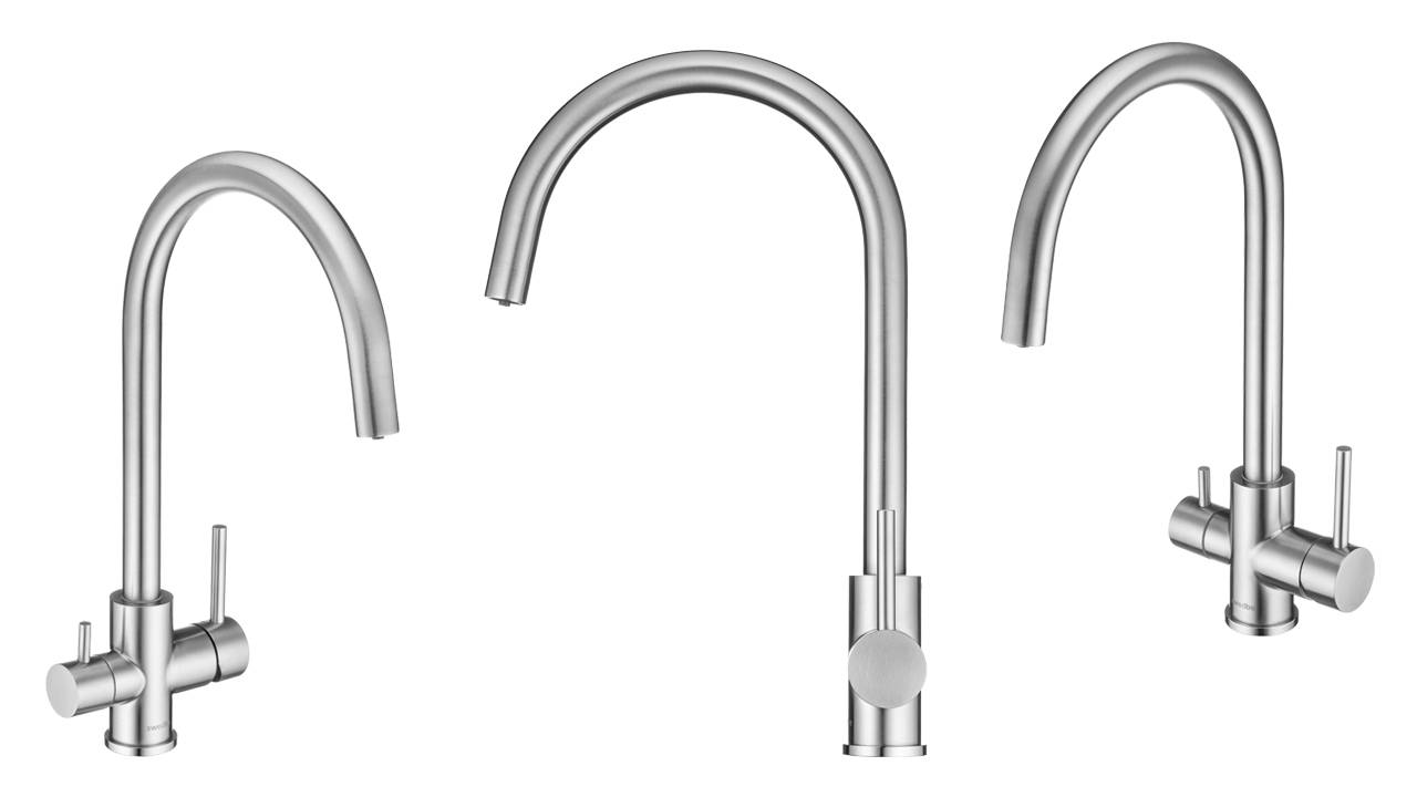 Распаковка кухонного смесителя с каналом для фильтрованной воды Swedbe Selene Plus 8051