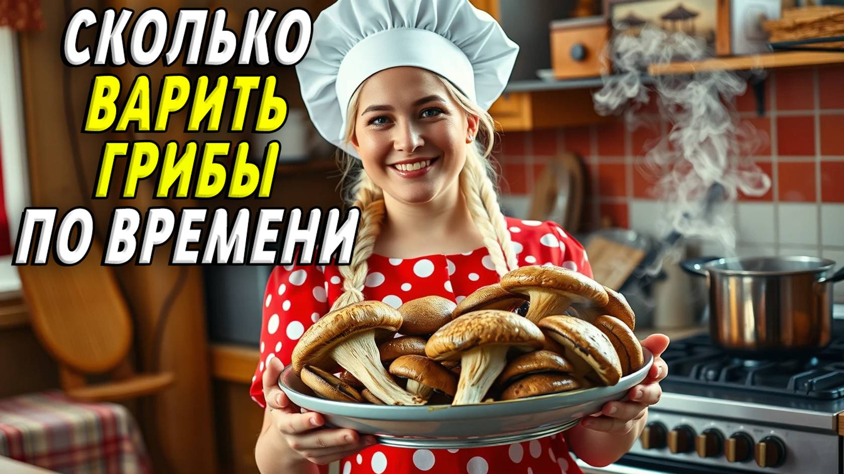 Сколько по времени варить грибы смотреть онлайн