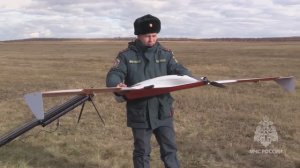 Новый беспилотник самолетного типа встал на вооружение МЧС России по Республике Хакасия
