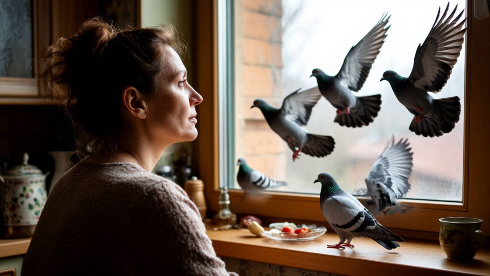 Спасите женщину