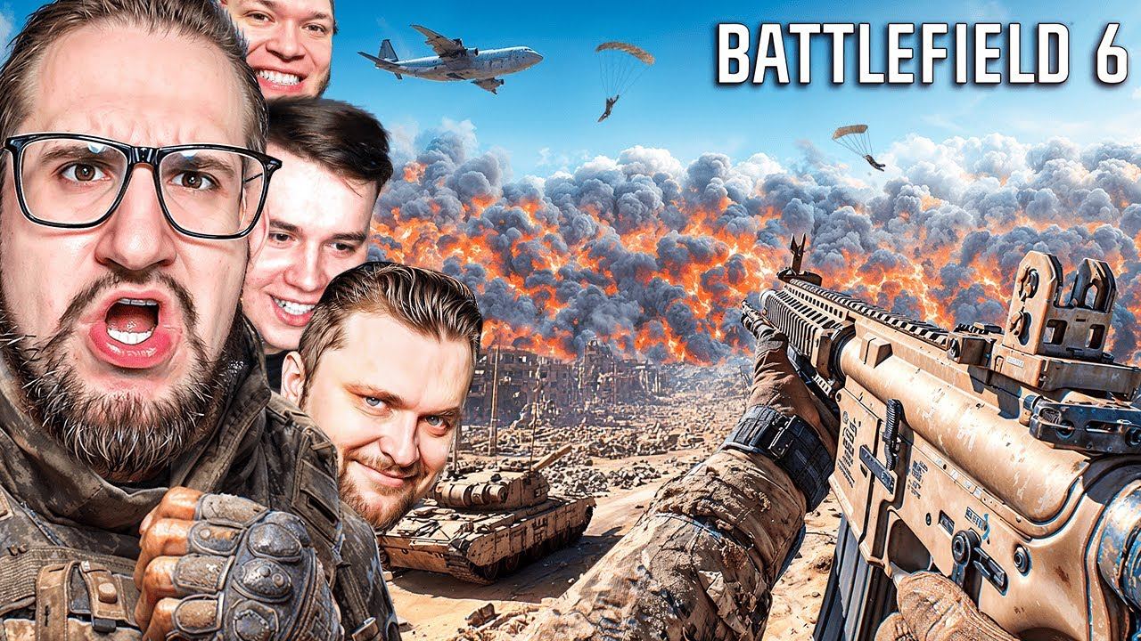 КОРОЛЕВСКАЯ БИТВА В BATTLEFIELD 6 REDSEC ВЫШЛА! САМЫЙ РЕАЛИСТИЧНЫЙ БАТЛ РОЯЛЬ 2025 ГОДА смотреть онлайн