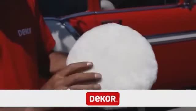 Подушечка шерстяная для полировки на липучке DEKOR смотреть онлайн