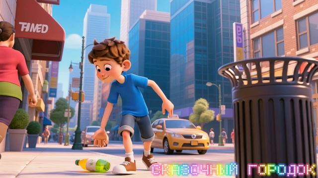 Берегите природу! Анимация для детей 🌎🌞 смотреть онлайн